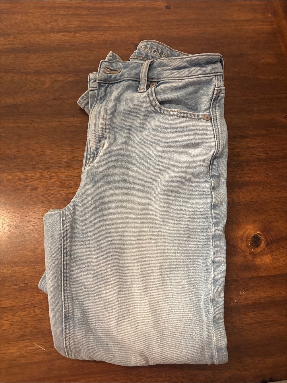 American Eagle Outfitters Light Wash Skinny Jeans